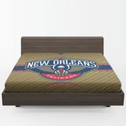 New Orleans Pelicans Classic NBA Basketball Team Fitted Sheet 1