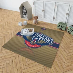 New Orleans Pelicans Classic NBA Basketball Team Rug 1