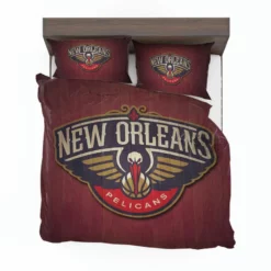 New Orleans Pelicans Professional Basketball Team Bedding Set 1