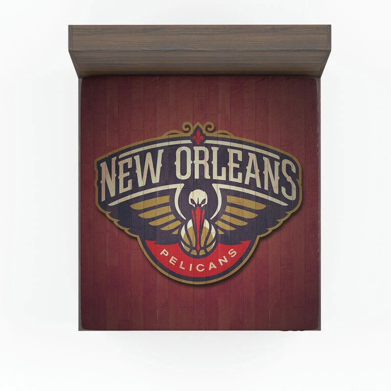 New Orleans Pelicans Professional Basketball Team Fitted Sheet