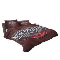 New Orleans Pelicans Strong NBA Basketball Club Bedding Set 2