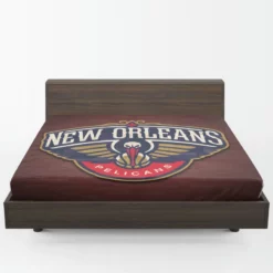 New Orleans Pelicans Strong NBA Basketball Club Fitted Sheet 1