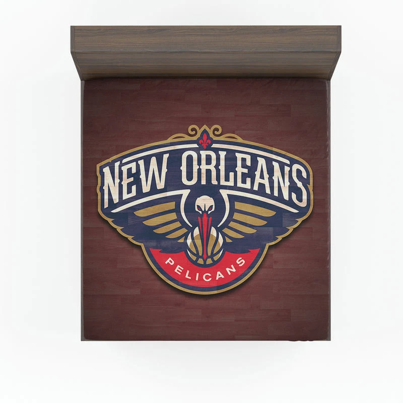 New Orleans Pelicans Strong NBA Basketball Club Fitted Sheet