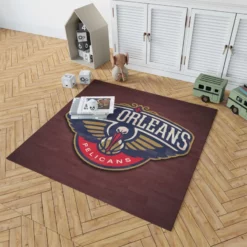 New Orleans Pelicans Strong NBA Basketball Club Rug 1