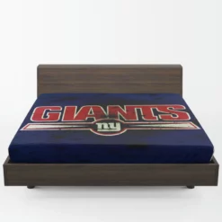 New York Giants Excellent NFL Football Club Fitted Sheet 1