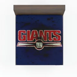 New York Giants Excellent NFL Football Club Fitted Sheet
