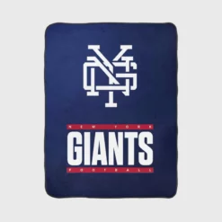 New York Giants Popular NFL Football Team Fleece Blanket 1