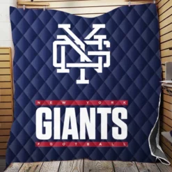 New York Giants Popular NFL Football Team Quilt Blanket