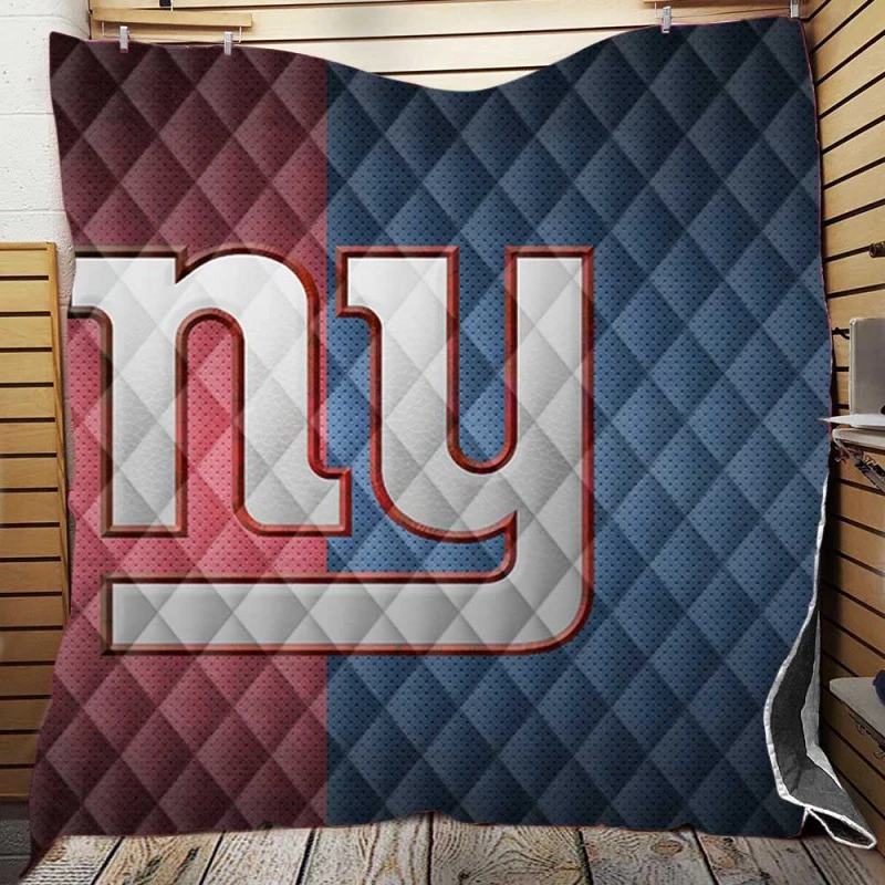 New York Giants Professional American Football Team Quilt Blanket