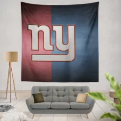 New York Giants Professional American Football Team Tapestry