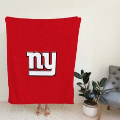 New York Giants Strong NFL Football Team Fleece Blanket