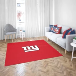 New York Giants Strong NFL Football Team Rug 2