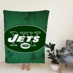 New York Jets Popular NFL Club Fleece Blanket