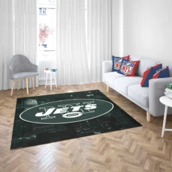 New York Jets Professional NFL Club Rug 2