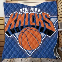 New York Knicks American Professional Basketball Team Quilt Blanket