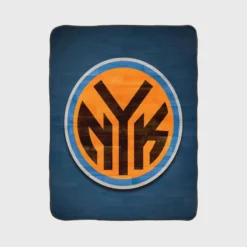 New York Knicks Classic NBA Basketball Club Fleece Blanket 1