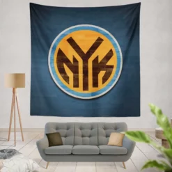New York Knicks Classic NBA Basketball Club Tapestry