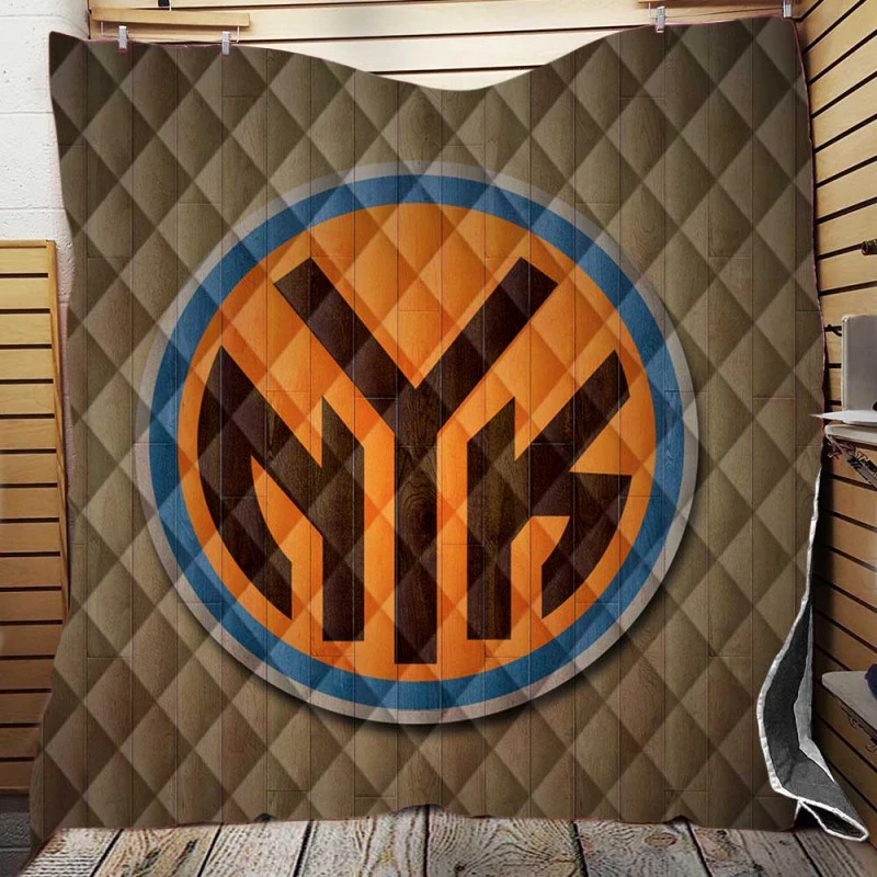 New York Knicks Exciting NBA Basketball Club Quilt Blanket