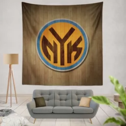 New York Knicks Exciting NBA Basketball Club Tapestry