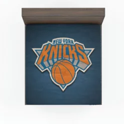 New York Knicks Strong NBA Basketball Team Fitted Sheet