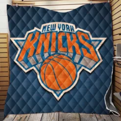 New York Knicks Strong NBA Basketball Team Quilt Blanket