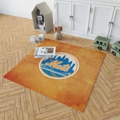 New York Mets Excellent MLB Baseball Club Rug 1