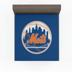 New York Mets Popular MLB Baseball Team Fitted Sheet