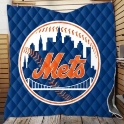 New York Mets Popular MLB Baseball Team Quilt Blanket