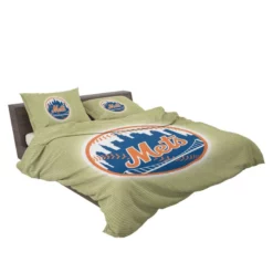 New York Mets Professional Baseball Team Bedding Set 2