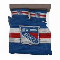 New York Rangers Active Hockey Team Bedding Set 1