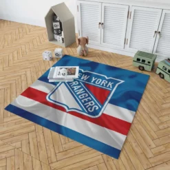 New York Rangers Professional Ice Hockey Team Rug 1