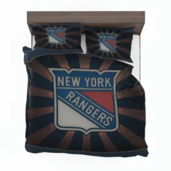 New York Rangers Strong Hockey Club Bedding Set 1