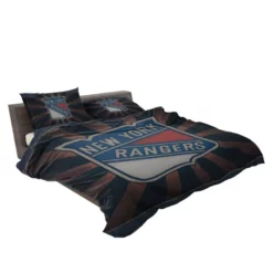 New York Rangers Strong Hockey Club Bedding Set 2