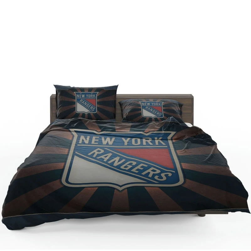 New York Rangers Strong Hockey Club Bedding Set