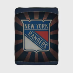 New York Rangers Strong Hockey Club Fleece Blanket 1