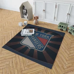 New York Rangers Strong Hockey Club Rug 1