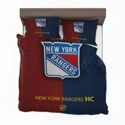 New York Rangers Unique NHL Hockey Team Bedding Set 1