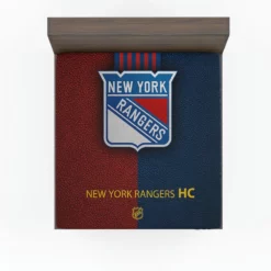 New York Rangers Unique NHL Hockey Team Fitted Sheet