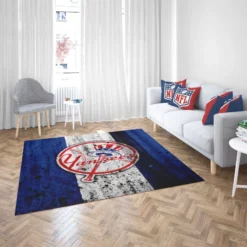 New York Yankees Ethical MLB Baseball Team Rug 2