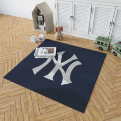 New York Yankees Graceful MLB Team Rug 1