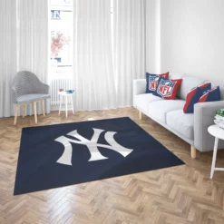 New York Yankees Graceful MLB Team Rug 2