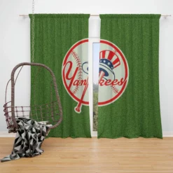 New York Yankees Ultimate MLB Club Window Curtain