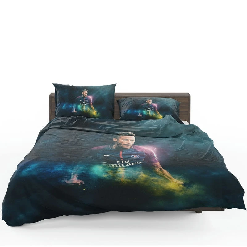 Neymar Active PSG Football Player Bedding Set