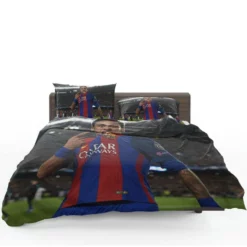 Neymar Barcelona Sports Player Bedding Set