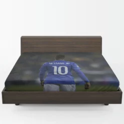 Neymar Capable Soccer Player Fitted Sheet 1