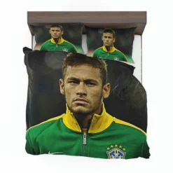 Neymar Competitive Football Player Bedding Set 1