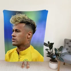 Neymar Dependable Brazil sports Player Fleece Blanket