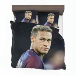 Neymar Enthusiastic PSG Sports Player Bedding Set 1