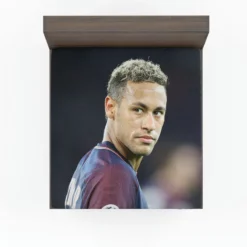 Neymar Enthusiastic PSG Sports Player Fitted Sheet
