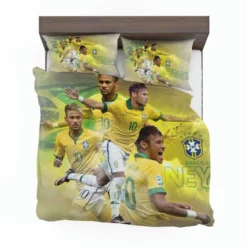 Neymar FIFA Confederations Cup Sports Player Bedding Set 1